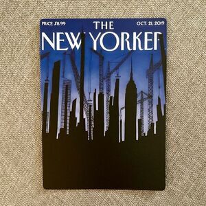 New Yorker Magazine Skyline Magnet
